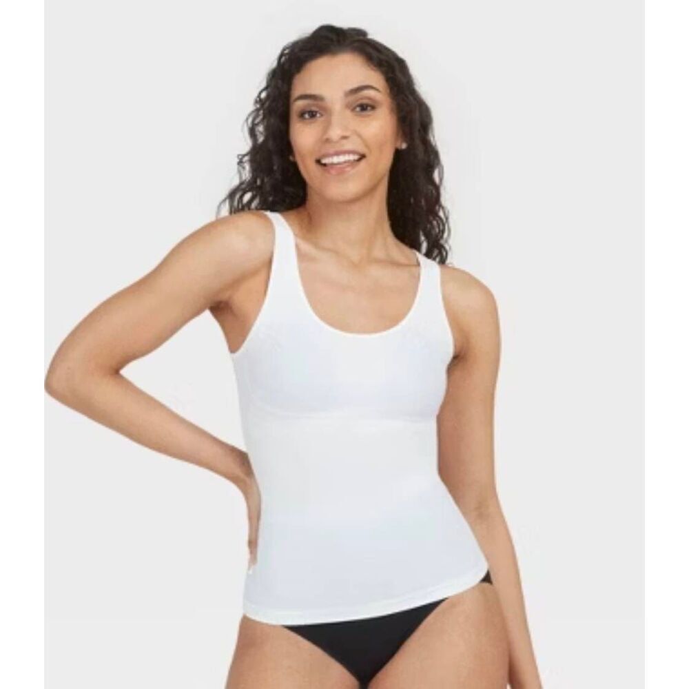Assets By Spanx White Shapewear Camisole